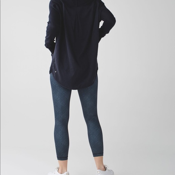 Lululemon High Times 7/8 in star pixel naval blue - Picture 3 of 5